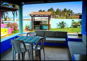 Porch at La Casita del Abuelito