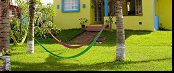 Casa de Luis lawn and hammocks