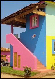 Casa de Luis stairway