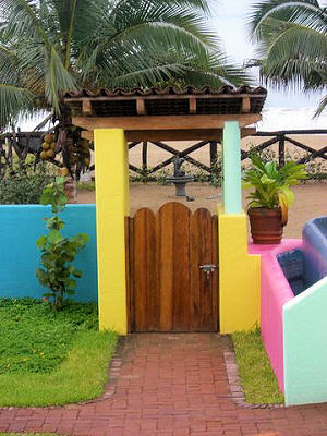 Beach entrance
