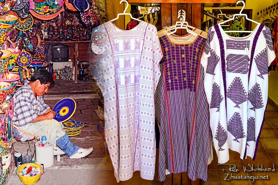 Shops and handcrafts in Zihuatanejo-Ixtapa