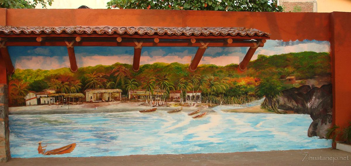 Mural by Miguel Ángel Álvarez Lozano aka "Gitano"