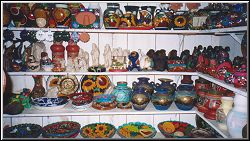 HAND-PAINTED CERAMICS - ZIHUATANEJO ARTISANS' MARKET